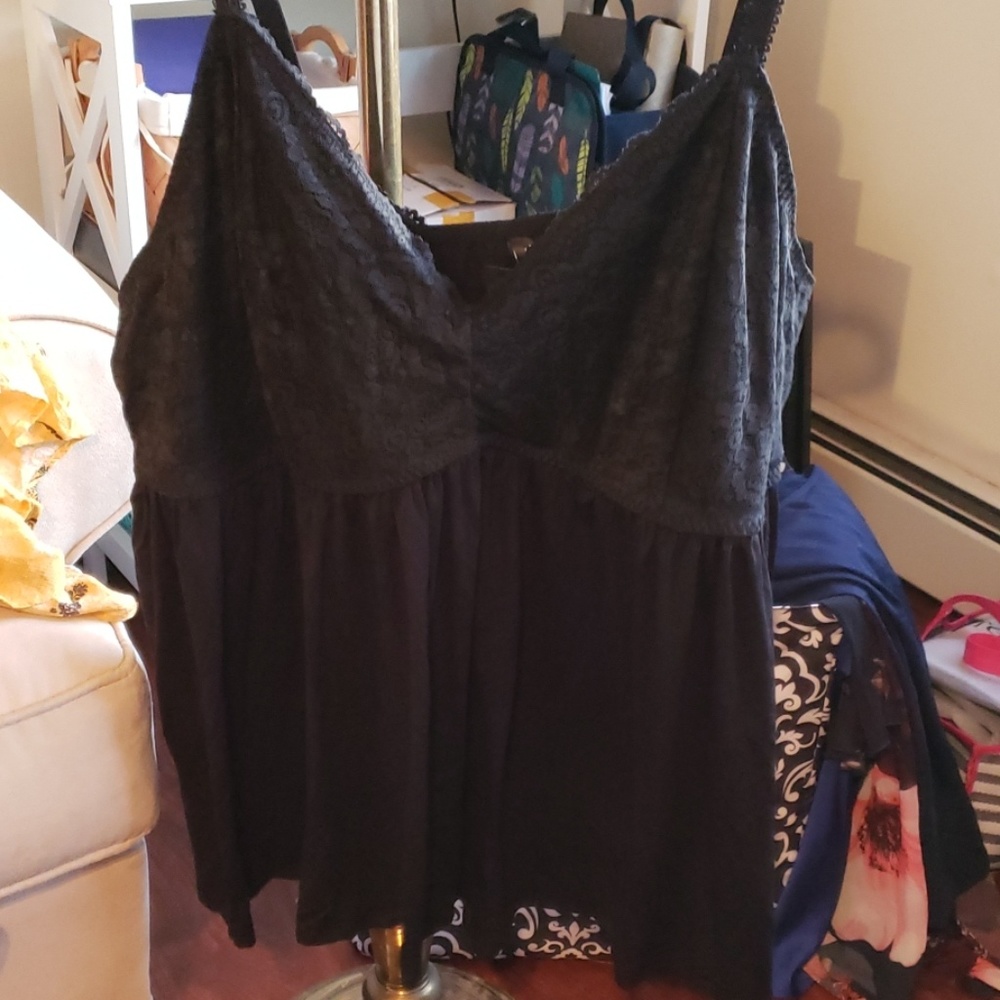 NWT SZ 6 Torrid babydoll sleep tank